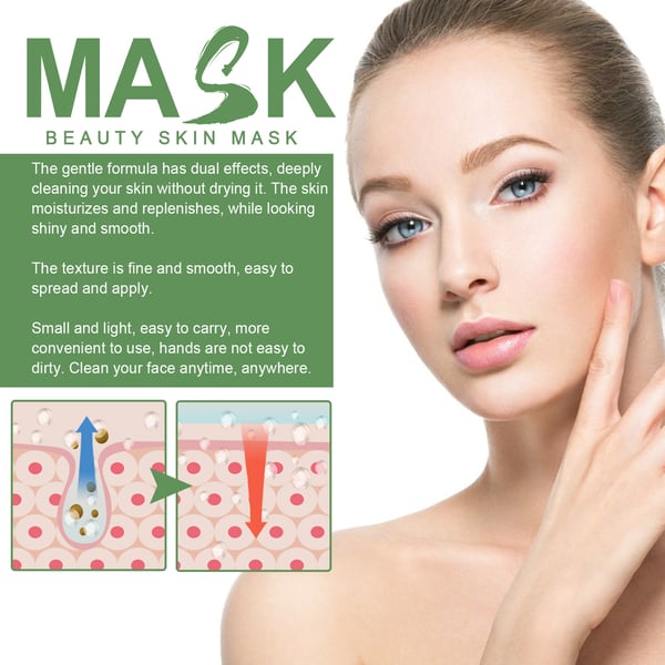 Diystar™ 100% Natural Green Tea Deep Cleanse Mask